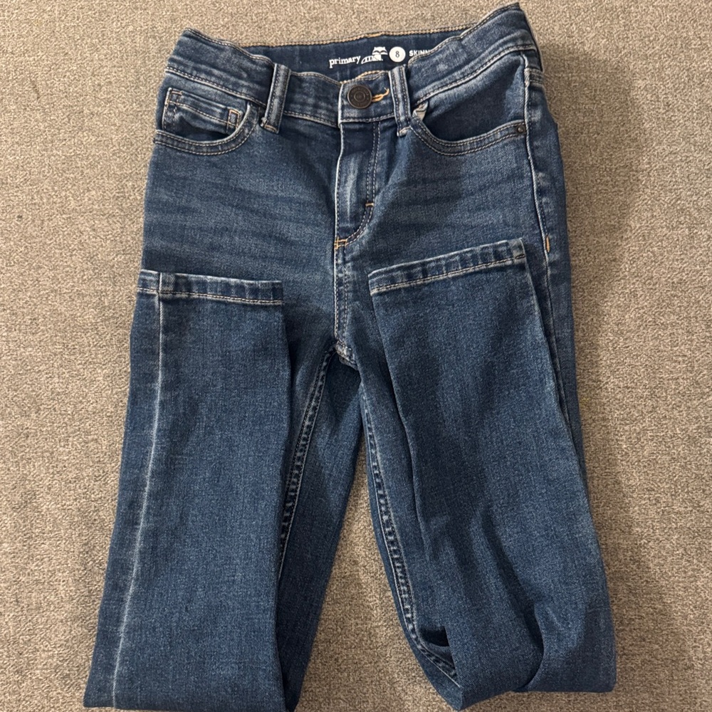3/$15- Dark Wash Skinny Jeans - Primary
